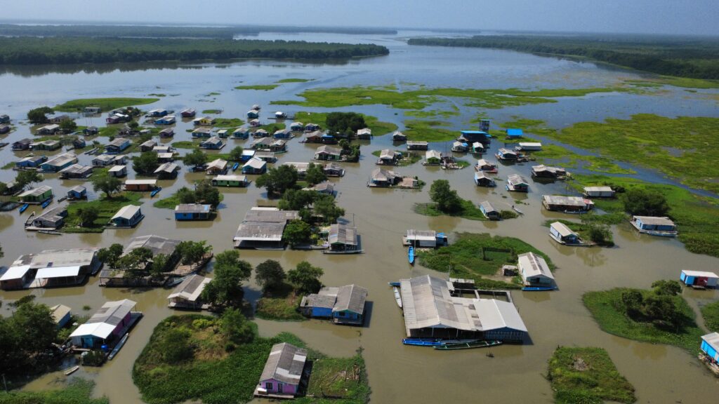 Nueva Venecia en Ciénaga Grande de Santa Marta